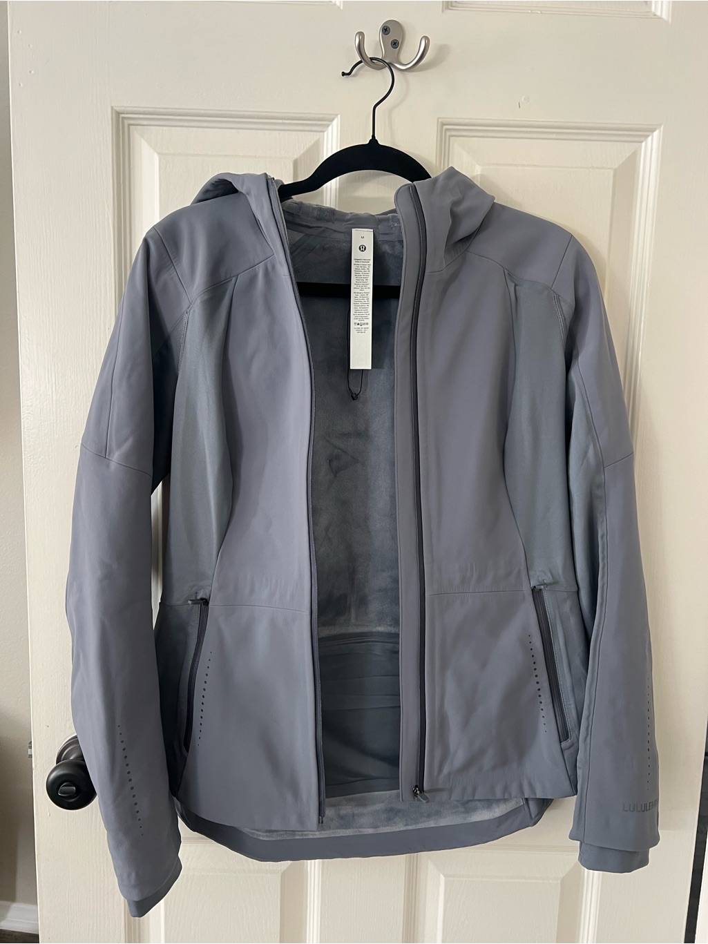 Lululemon Hooded Softshell Jacket - Dusty Lavender Gray